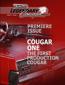 Legendary Cougar Magazine Volume 1 Issue 1