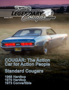 Legendary Cougar Magazine Volume 1 Issue 3